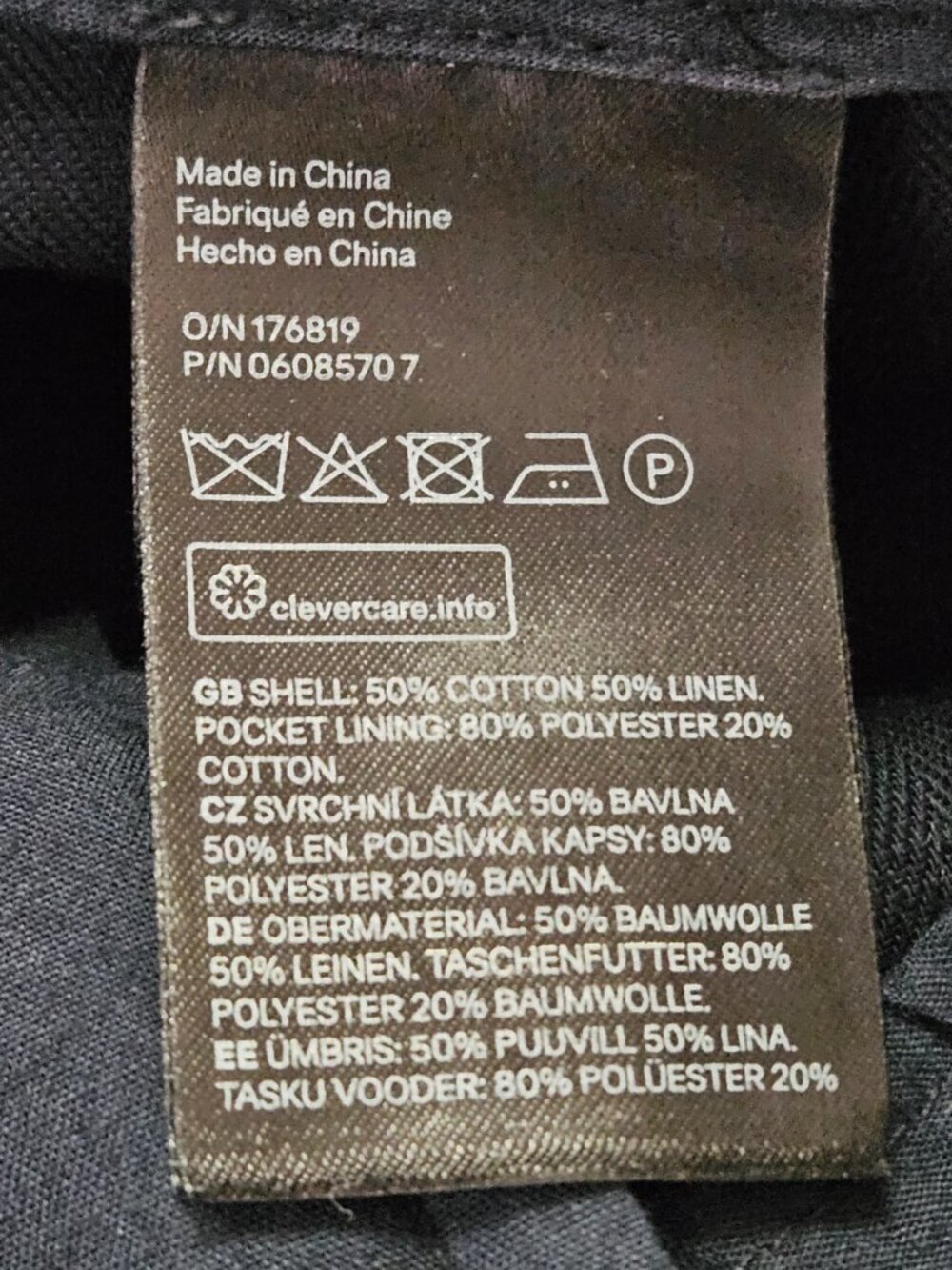 H&M Dress Pants Tailored Trousers with Pockets Women's Size 2 - Picture 7 of 7